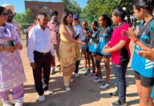 ਸਕੂਲ ਸਿੱਖਿਆ ਵਿਭਾਗ ਦੇ ਰਾਜ ਪੱਧਰੀ ਹੈਂਡਬਾਲ ਤੇ ਤੈਰਾਕੀ ਮੁਕਾਬਲੇ ਸ਼ੁਰੂ ਹੈਂਡਬਾਲ ਦੇ ਉਦਘਾਟਨੀ ਮੈਚ ਵਿੱਚ ਫ਼ਰੀਦਕੋਟ ਨੇ ਮੇਜ਼ਬਾਨ ਮੁਹਾਲੀ ਜਿਲੇ ਨੂੰ ਹਰਾਇਆ